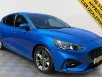 Used Ford Focus ST-Line 120 HP (88 kW) 2019 Blue Hatchback