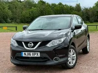 Used Nissan Qashqai Acenta 2016 Black SUV