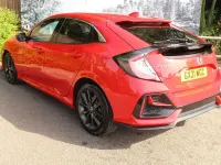 Used Honda Civic SR 126 HP (92 kW) 2021 Rallye red Hatchback