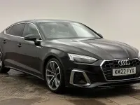 Used Audi A5 Sportback S-Line 204 HP (150 kW) 2022 Black Hatchback