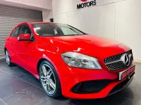 Used Mercedes A180 Executive 109 HP (80 kW) 2017 Red Hatchback