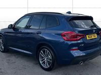 Used BMW X3 M Sport 190 HP (139 kW) 2018 Blue SUV