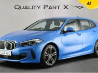 Used BMW 118 M Sport 136 HP (100 kW) 2023 Blue Hatchback