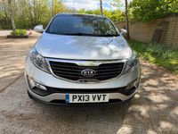 Usado Kia Sportage 115 HP (84 kW) 2013 Prateado SUV