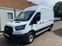 Used Ford Transit 130 HP (95 kW) 2021 White Van