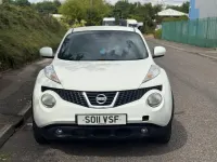 Used Nissan Juke Tekna 110 HP (80 kW) 2011 White SUV