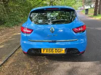 Used Renault Clio IV Dynamique 90 HP (66 kW) 2016 Blue Hatchback
