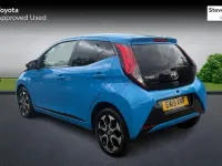 Used Toyota Aygo Trend 72 HP (52 kW) 2019 Blue Hatchback