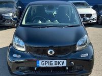 Used Smart ForTwo Coupé Passion 71 HP (52 kW) 2016 Black Coupe