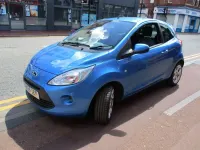 Used Ford Ka Zetec 69 HP (50 kW) 2015 Blue Hatchback