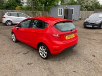 Used Ford Fiesta Zetec 2009 Red Hatchback