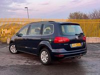 Used VW Sharan SE 140 HP (102 kW) 2014 Blue MPV