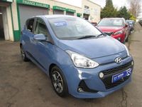 Used Hyundai i10 Premium 66 HP (48 kW) 2017 Blue Hatchback