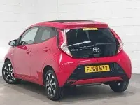 Used Toyota Aygo X-plore 69 HP (50 kW) 2018 Red Hatchback