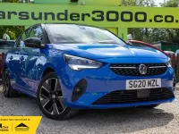Used Vauxhall Corsa-e Elite 50 kW (68 HP) 2020 Blue Hatchback