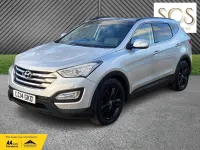 Używany Hyundai Santa Fe Premium SE 2014 Srebrny SUV