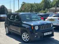 Used Jeep Renegade Longitude 110 HP (80 kW) 2016 Black SUV