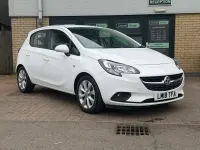 Used Vauxhall Corsa 75 HP (55 kW) 2018 White Hatchback