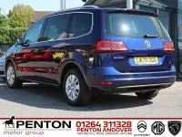 Used VW Sharan SE 150 HP (110 kW) 2020 Blue MPV