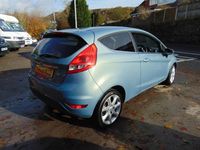Used Ford Fiesta Titanium 2009 Blue Hatchback