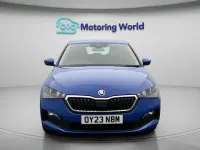 Used Skoda Scala SE Technology 95 HP (69 kW) 2023 Blue Hatchback