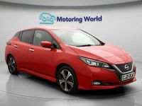 Used Nissan Leaf Tekna 110 kW (150 HP) 2021 Red Hatchback