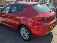 Used Seat Leon XCELLENCE 130 HP (95 kW) 2019 Red Hatchback