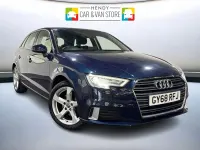 Used Audi A3 Sport 150 HP (110 kW) 2018 Blue Sedan