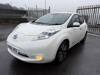 Used Nissan Leaf Tekna 80 kW (109 HP) 2016 White Hatchback