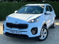 Used Kia Sportage 130 HP (95 kW) 2018 White SUV