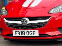 Used Vauxhall Corsa 73 HP (53 kW) 2018 Red Hatchback