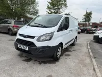 Used Ford Transit Custom 100 HP (73 kW) 2015 White Van
