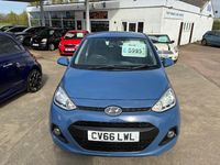 Used Hyundai i10 SE 67 HP (49 kW) 2016 Blue Hatchback