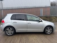 Used VW Golf VI SE 105 HP (77 kW) 2010 Silver Hatchback