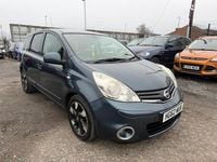 Used Nissan Note N-TEC 90 HP (66 kW) 2013 Blue Hatchback