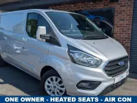 Used Ford Transit Custom Limited 130 HP (95 kW) 2021 Silver Van