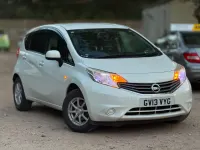 Used Nissan Note Acenta 2013 White Hatchback