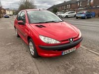 Used Peugeot 206 75 HP (55 kW) 2006 Red Hatchback