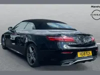 Used Mercedes E220 AMG Line Premium Plus 194 HP (142 kW) 2018 Black Cabriolet