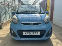 Used Kia Picanto 68 HP (50 kW) 2011 Blue Hatchback