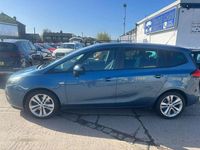 Used Vauxhall Zafira Tourer SRi 165 HP (121 kW) 2015 Blue MPV