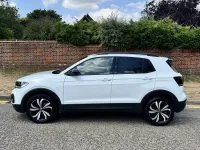 Used VW T-Cross Black Edition 108 HP (79 kW) 2023 White SUV