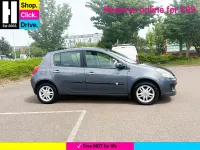 Used Renault Clio Dynamique 98 HP (72 kW) 2006 Blue Hatchback
