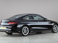 Used Mercedes C200 AMG line 2018 Black Coupe