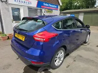 Used Ford Focus Zetec 2016 Blue Hatchback