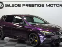 Used Seat Leon Black Edition 2020 Mauve/purple Hatchback