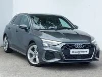 Used Audi A3 S-Line 110 HP (80 kW) 2021 Grey Sedan