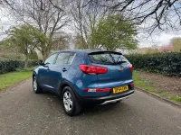 Used Kia Sportage 135 HP (99 kW) 2015 Blue SUV