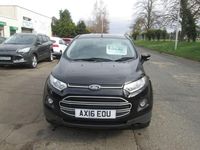 Used Ford Ecosport Zetec 112 HP (82 kW) 2016 Black SUV