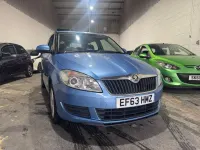 Used Skoda Fabia SE 2014 Blue Hatchback